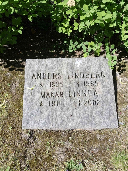 Gravnummer: 1 URNLU A06