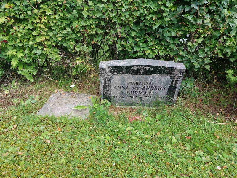 Grave number: K E    17