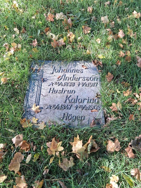 Grave number: SRG 1    65B