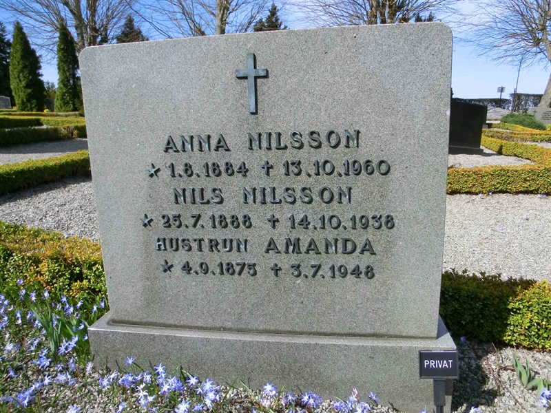 Grave number: SÅ 084:01