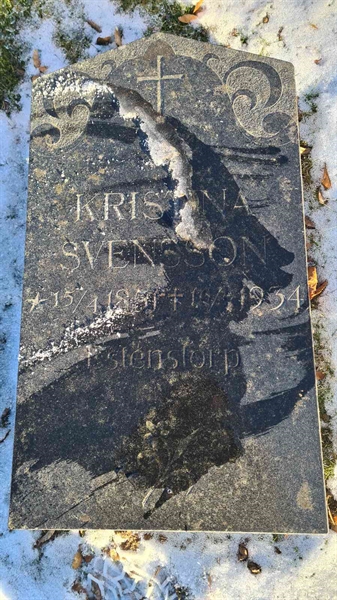Grave number: M G 05 10