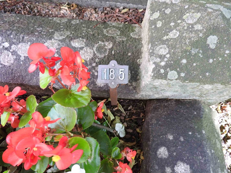 Gravnummer: BRO 1   185