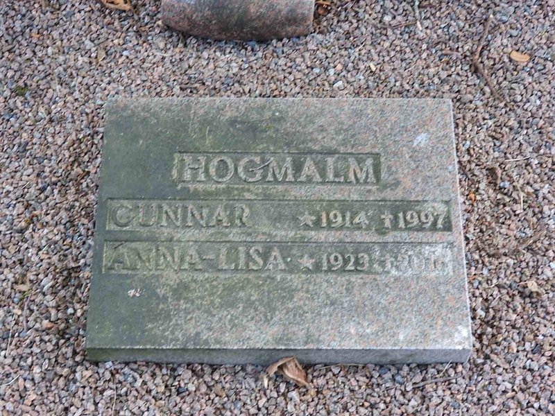 Grave number: BRO 1    24