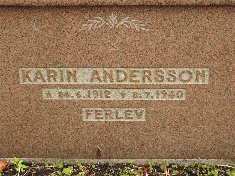 Grave number: BRO 1   261