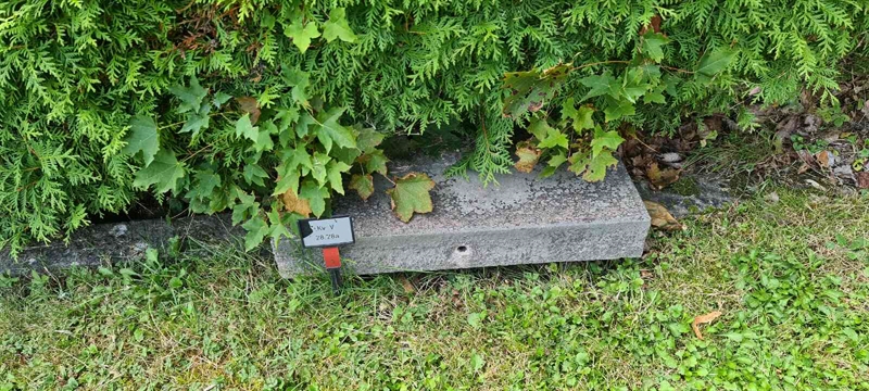 Grave number: M V   28, 28a