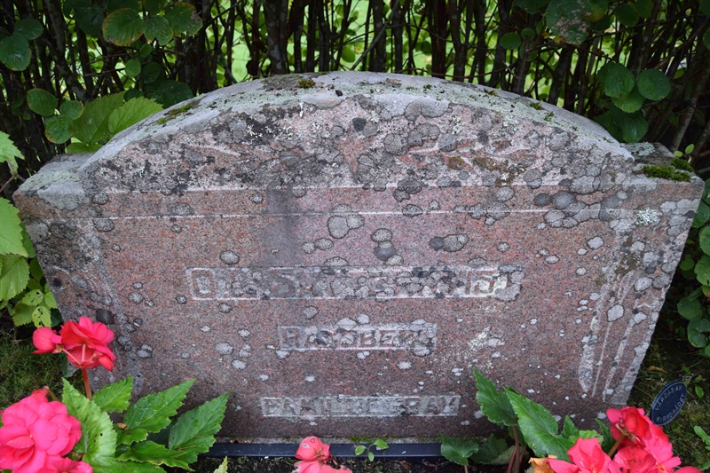 Grave number: 01 6     3B