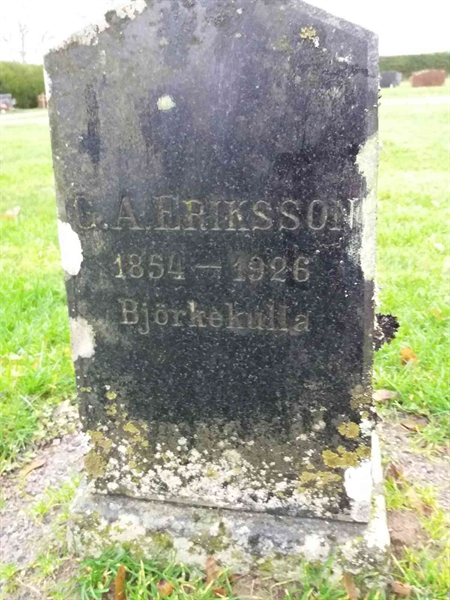 Grave number: 1 D    81b