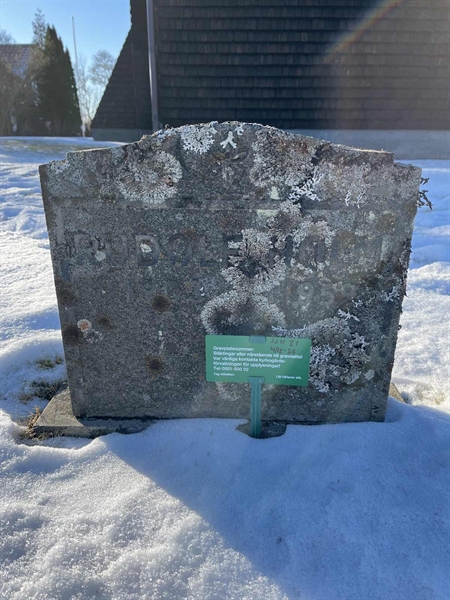 Gravnummer: SJ H    21