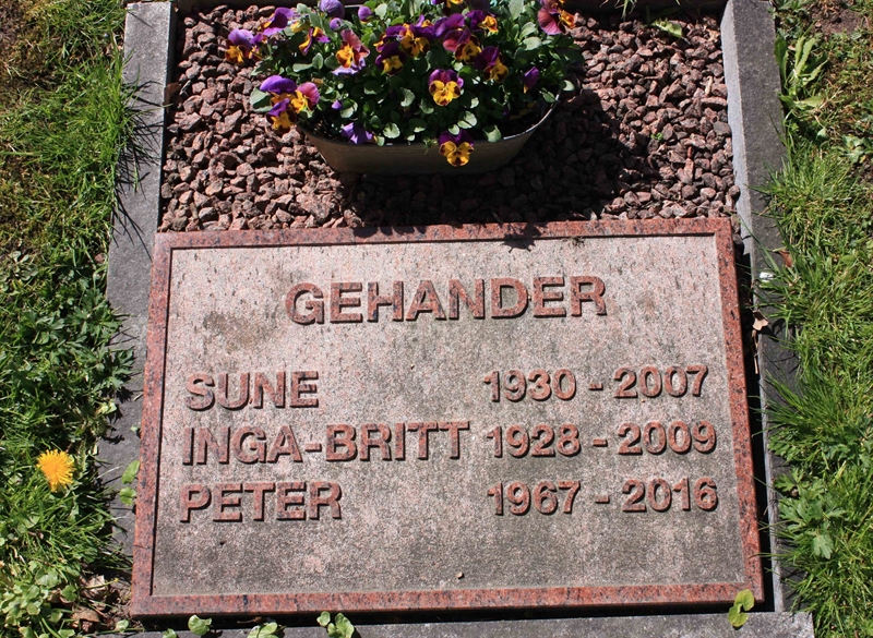 Grave number: Ö 46   411