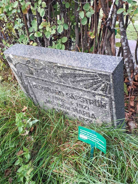 Grave number: NK F B   181A