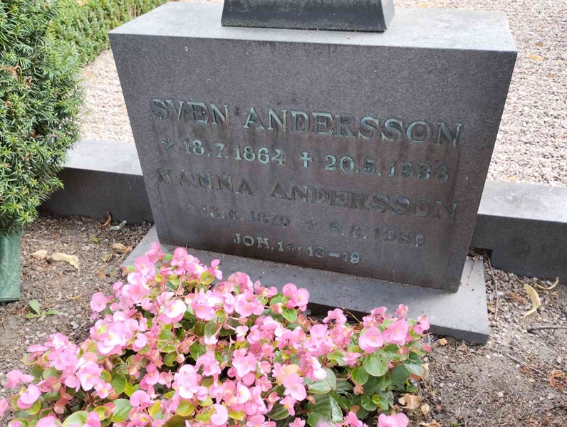 Grave number: Ö 20y    72, 73