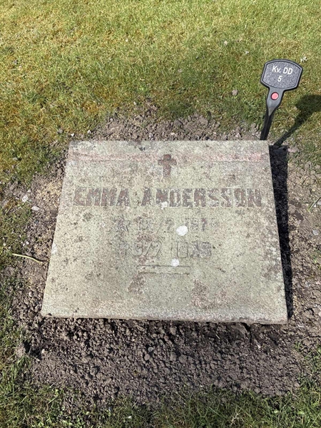 Gravnummer: 22 DD     5