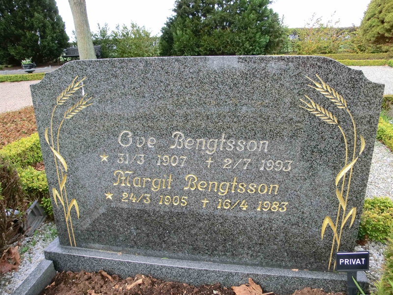Grave number: SÅ 067:01