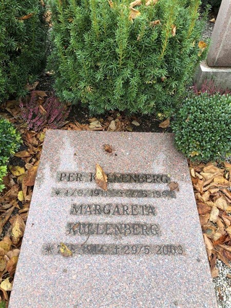 Grave number: UK 3   56A-H