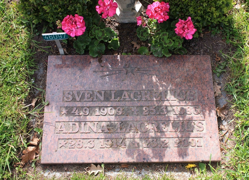 Grave number: Ö 46    97