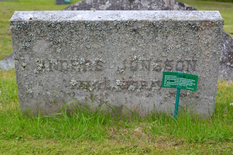 Grave number: 1 G   603