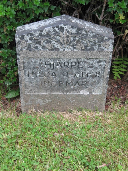 Grave number: A E  109