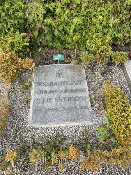 Grave number: NK Urn k    15