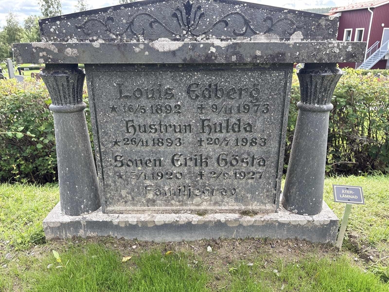 Grave number: SÄ MEL  1026