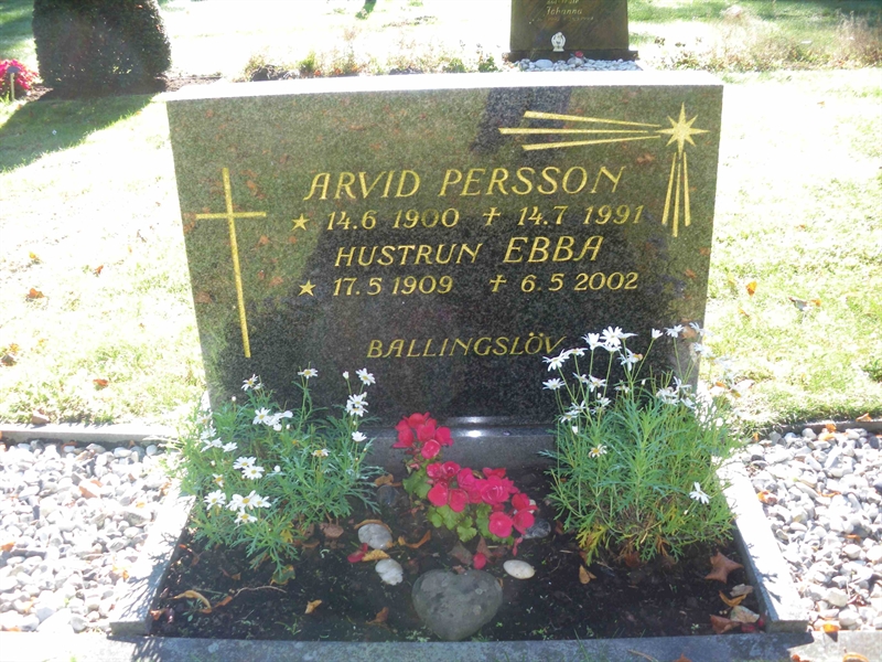 Grave number: SB 39    30, 31