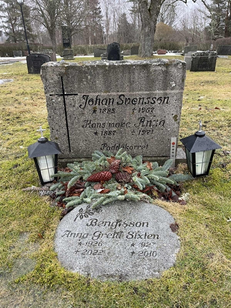 Gravnummer: SJ I    27, 28