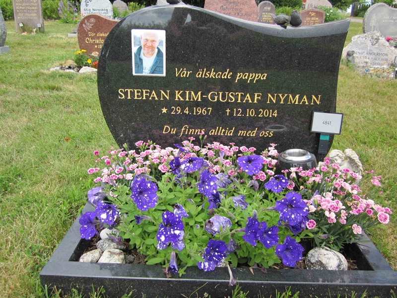 Grave number: KG NK  4841