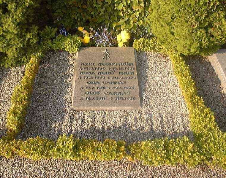 Grave number: NK Urn p    10