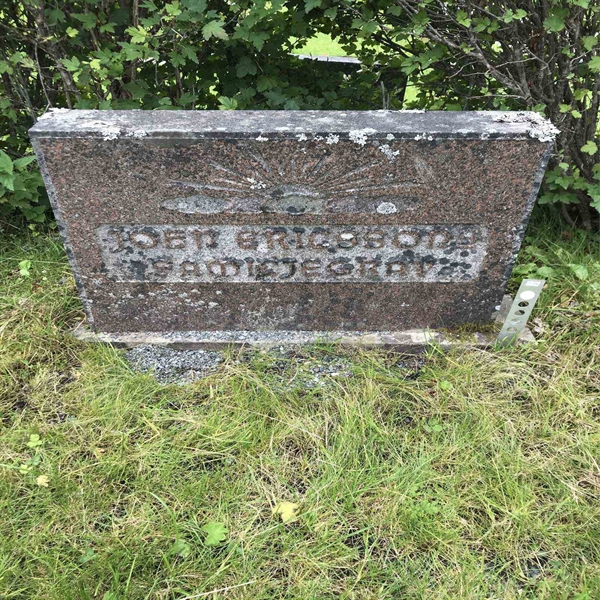 Grave number: DU Ö   164