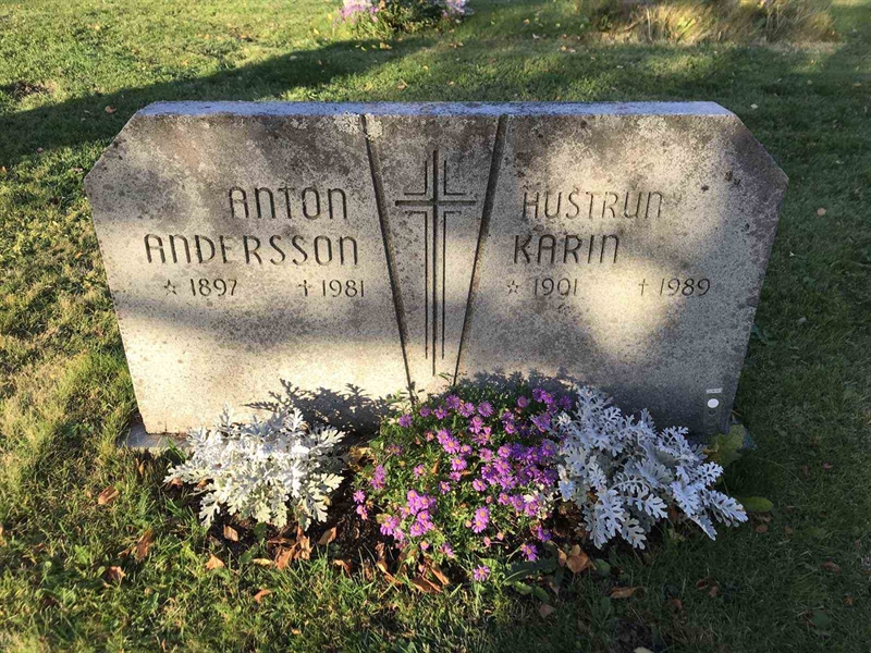 Grave number: ÅR B   288, 289