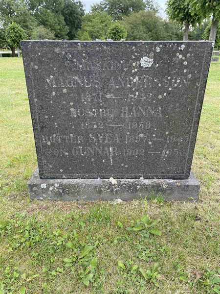 Grave number: EK F 2    45