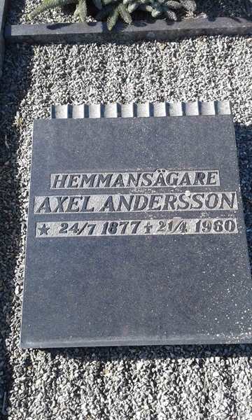 Grave number: HJ  1960, 1961