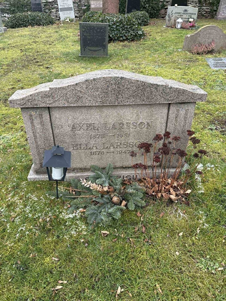 Gravnummer: LE   221, 222