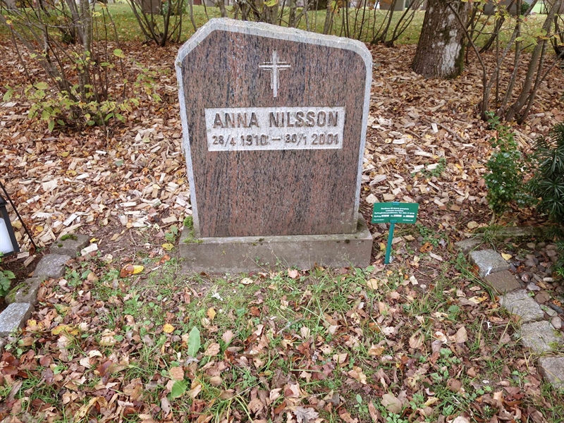 Grave number: HNB RL.I    13