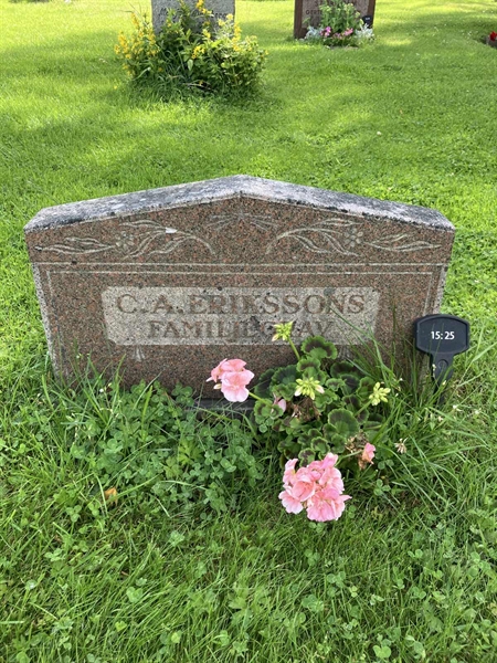 Grave number: 1 15    25