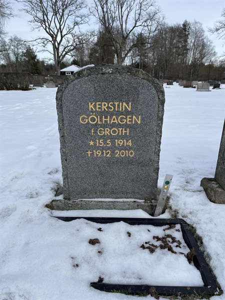 Gravnummer: SJ D     8