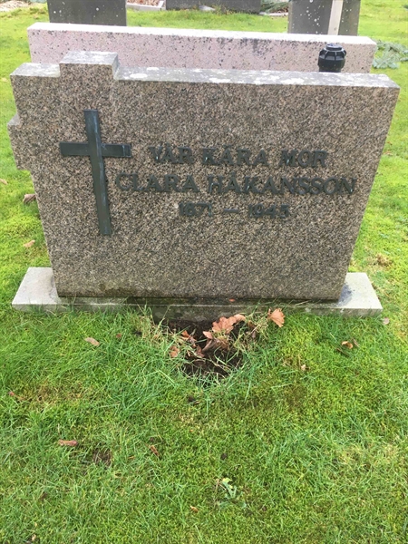 Grave number: BR G   539