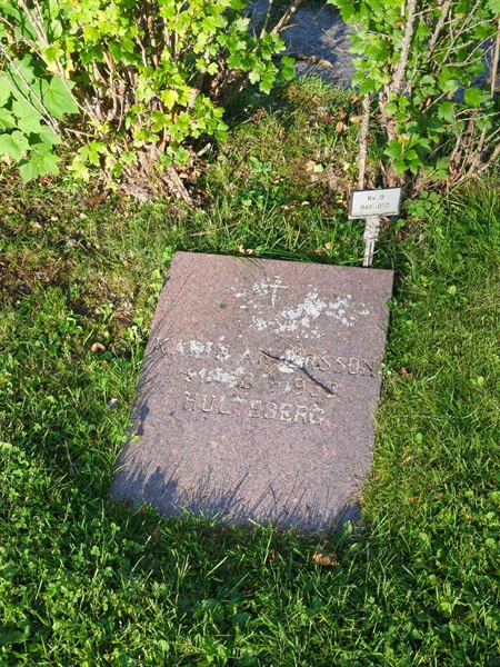 Grave number: 1 09    49-050