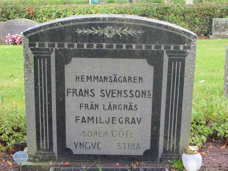 Grave number: KÄÖ A   282, 283