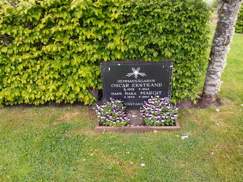 Gravnummer: ROG F  107, 108