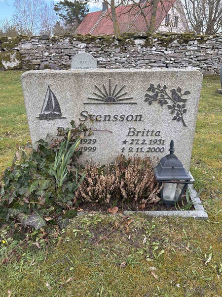 Gravnummer: FA   199, 200