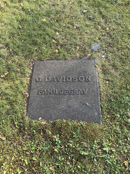 Grave number: 1 NU    35