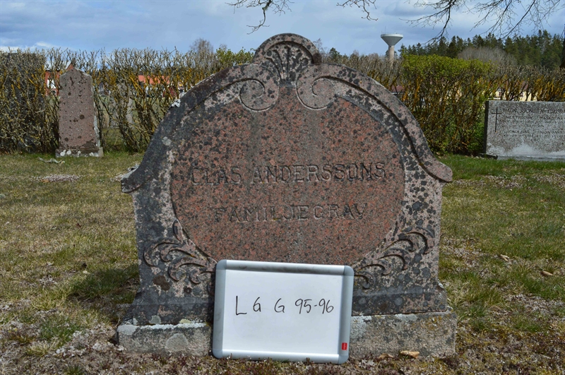 Grave number: LG G    95, 96