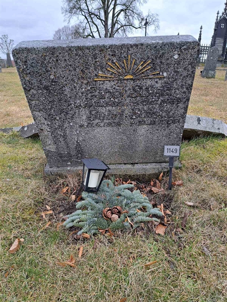 Grave number: KG A  1149, 1150