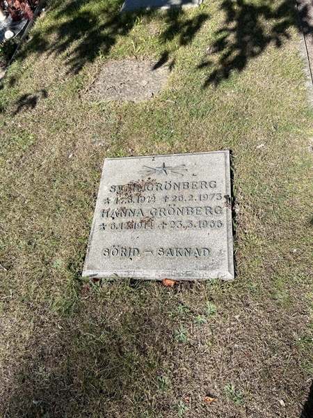 Grave number: NK I:u   351
