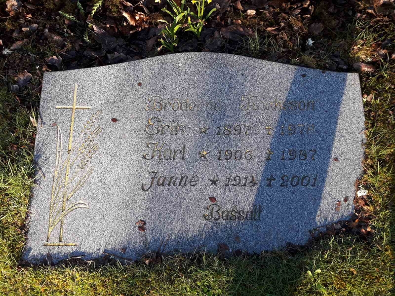 Grave number: BR C    36, 37