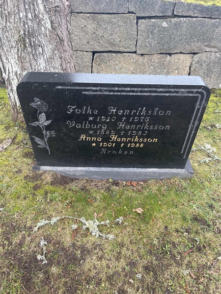 Grave number: Lax mell Kv4 156-158