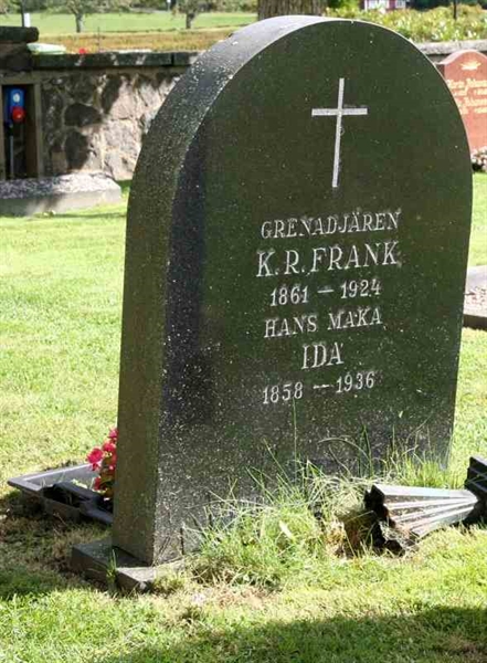 Grave number: F V B   161-162