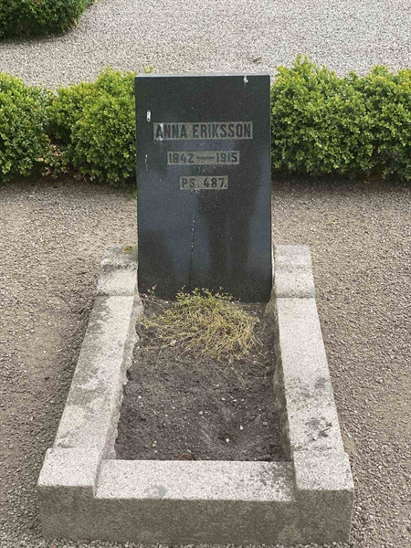 Grave number: LN F     6