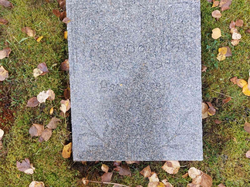 Grave number: RG Ä    92
