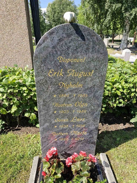 Grave number: 1 HOPP 57A